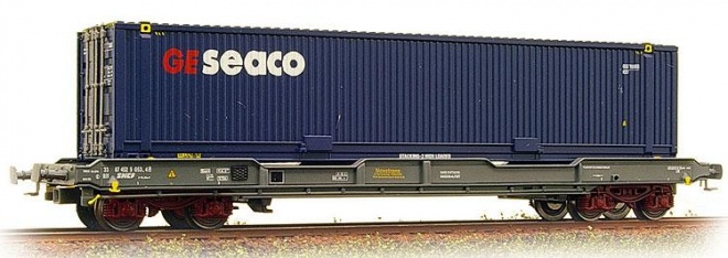 Flat car type KU with 45' container GEseaco<br /><a href='images/pictures/LS_Models/30144.jpg' target='_blank'>Full size image</a>